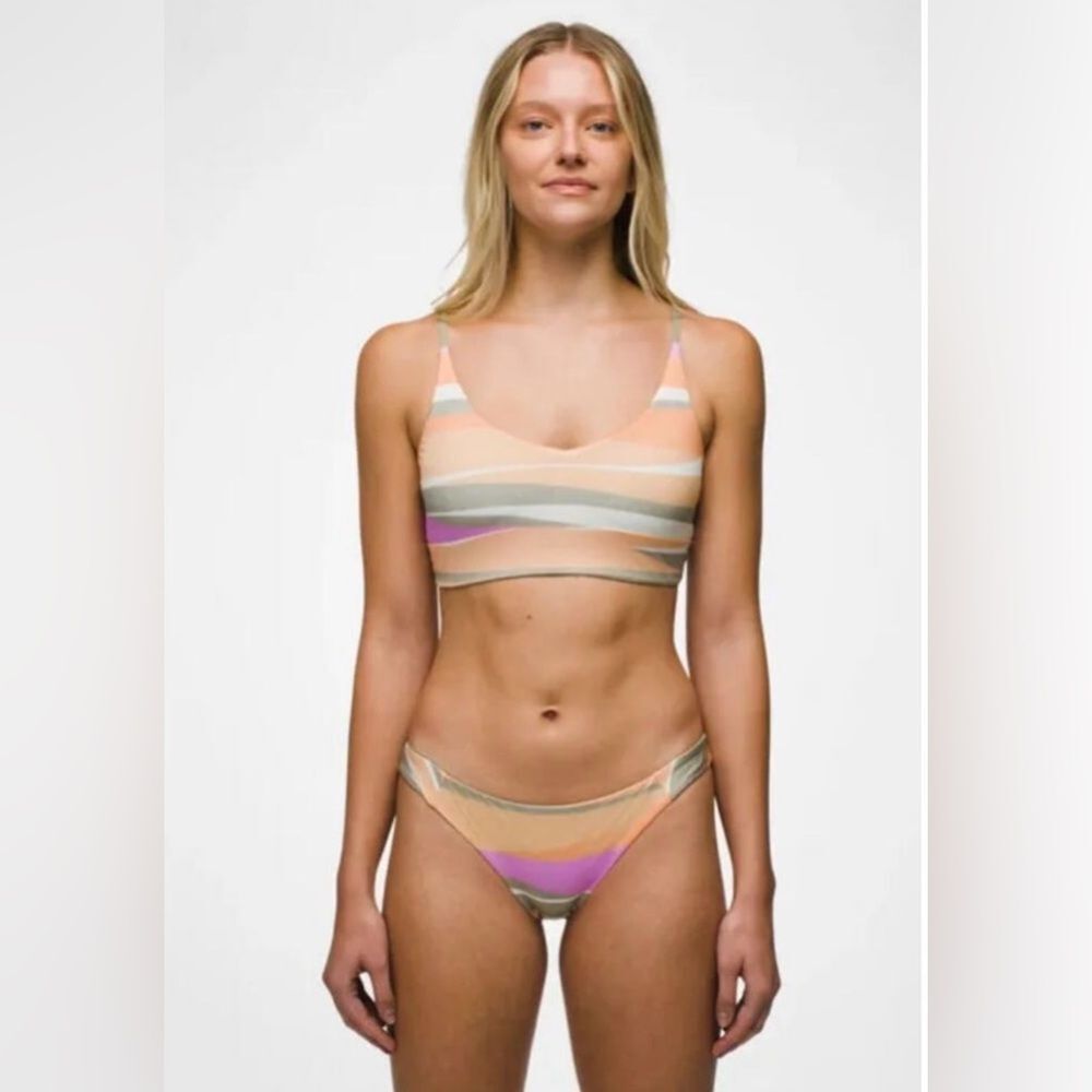 Prana Willow Falls Reversible Swim Top Sm